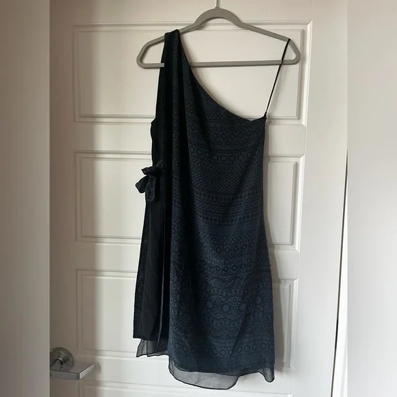 3.1 phillip lim black dress 3.1 Phillip Lim Compact Rib Tulip Mini Dress